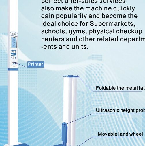 BMI Machine DIGITAL HEIGHT AND WEIGHT SCALE